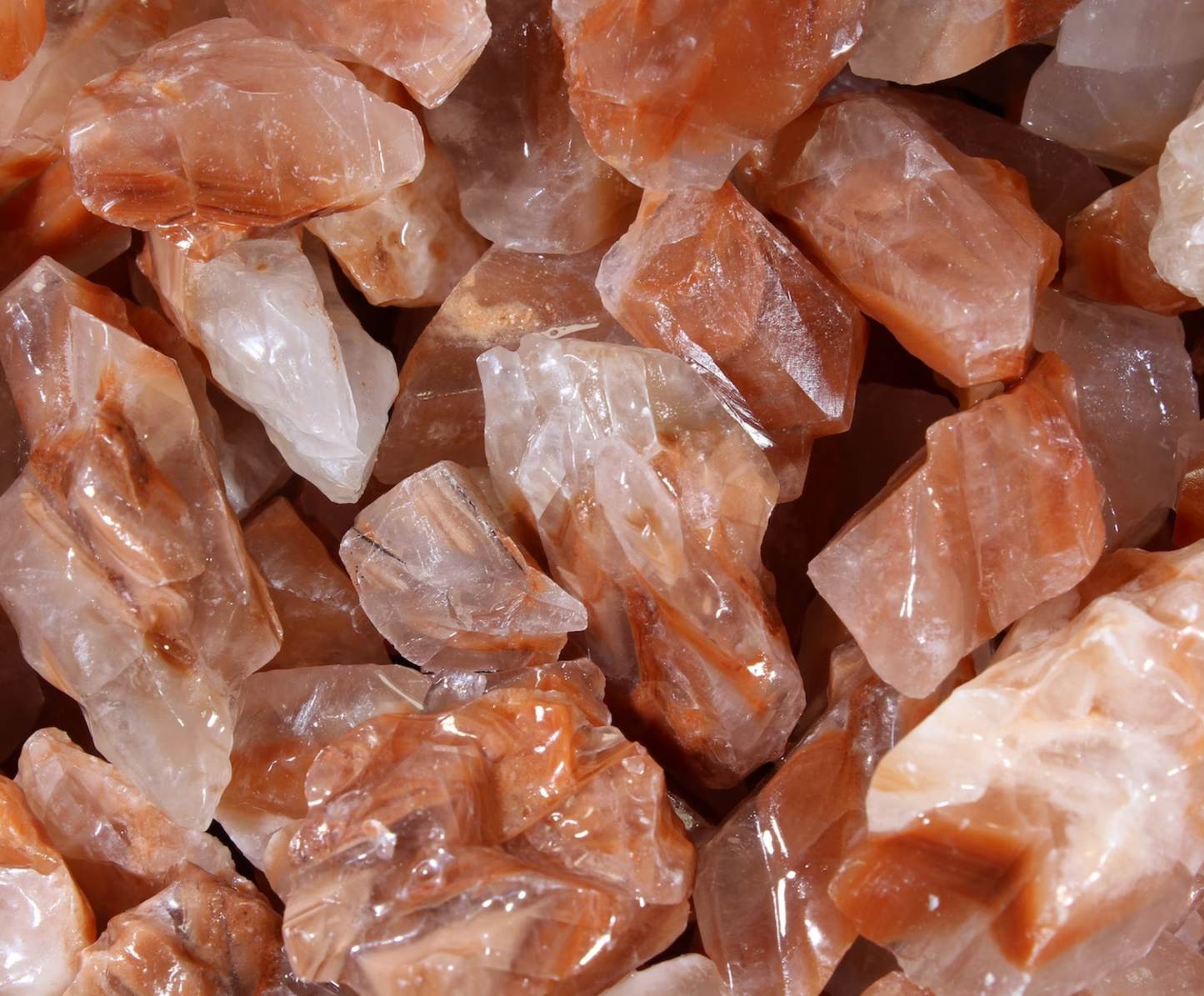 Red Calcite | Tumbling Rough