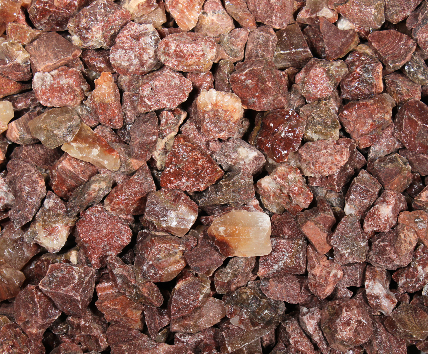 Red Calcite | Tumbling Rough