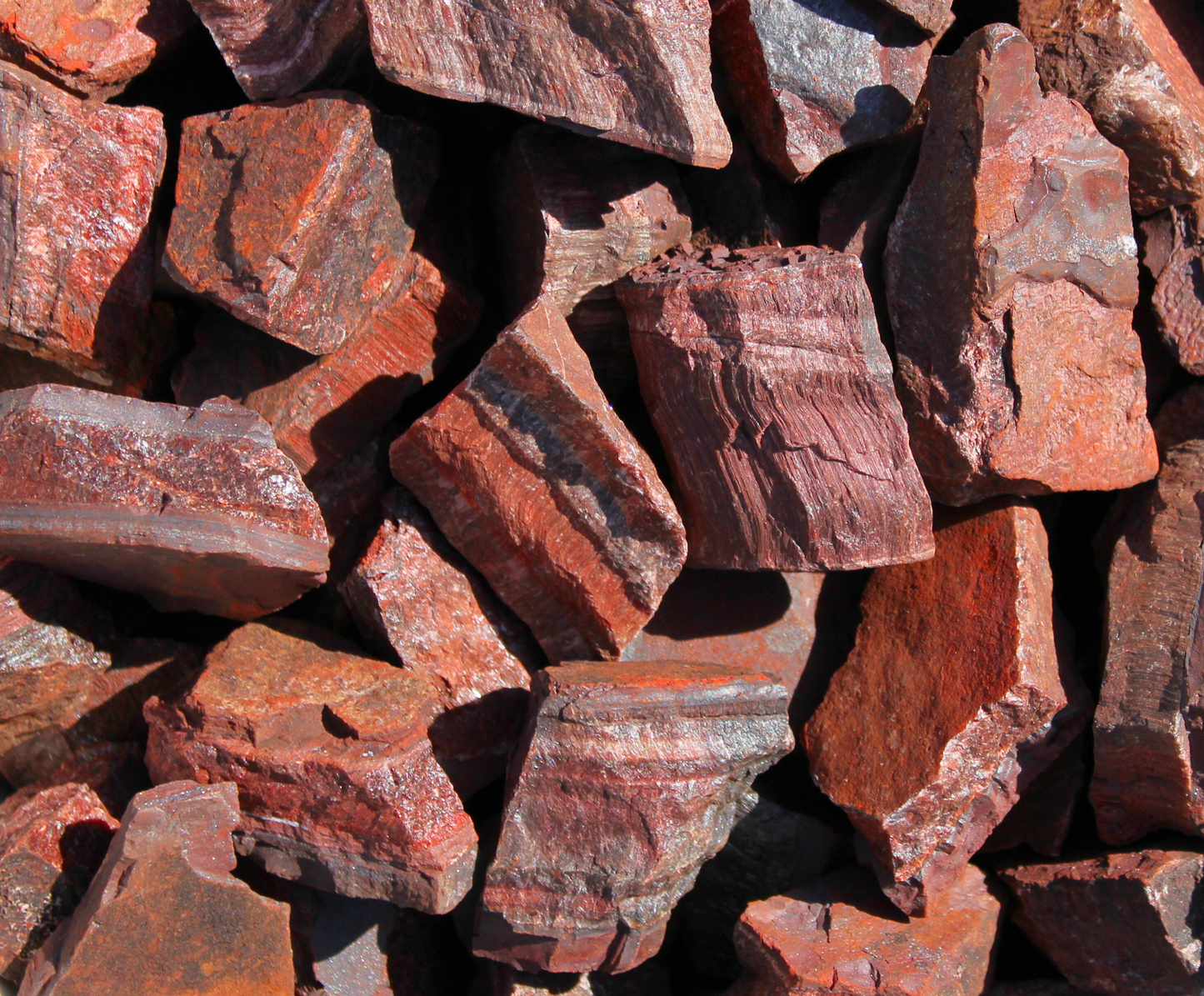 Red Tiger's Eye | Tumbling Rough