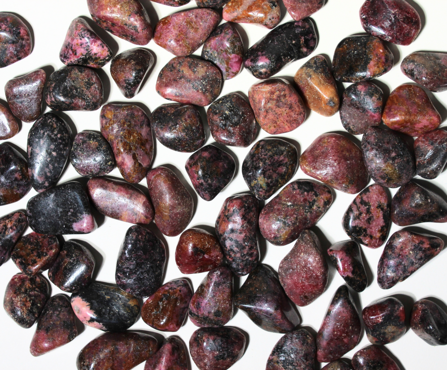 Rhodonite - Tumbled Gemstones from South Africa