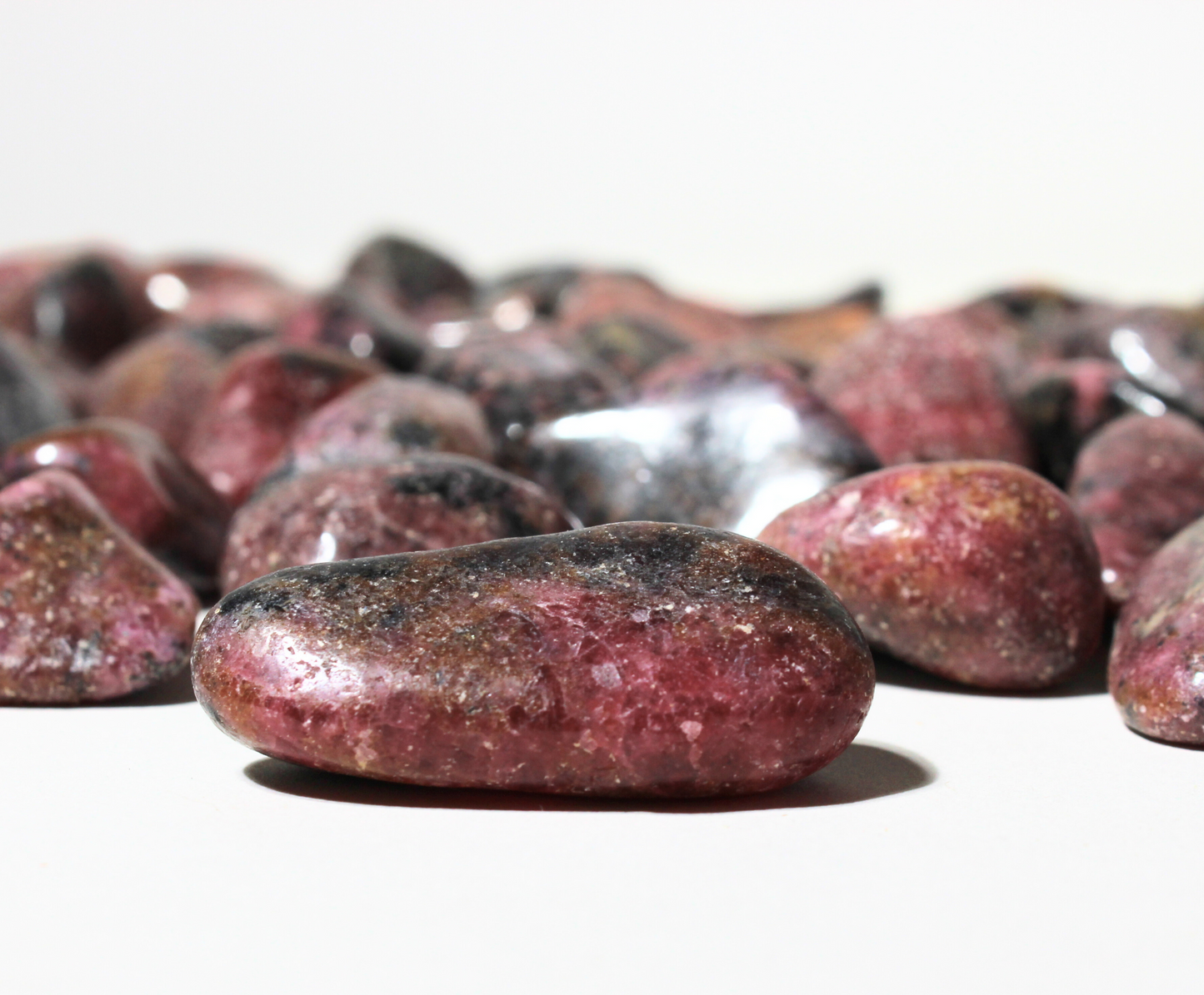 Rhodonite - Tumbled Gemstones from South Africa
