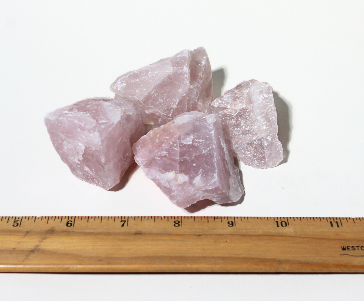 Rose Quartz | Large Tumbling Rocks from Madagascar | 2" - 3" Raw Crystals