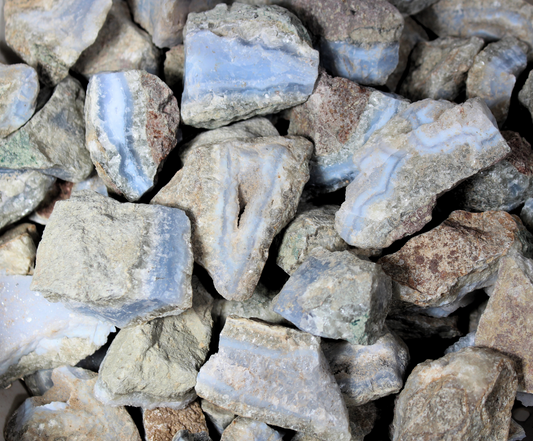 Blue Lace Agate | Tumbling & Lapidary Rough