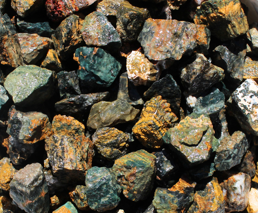 Sea Jasper | Tumbling Rough