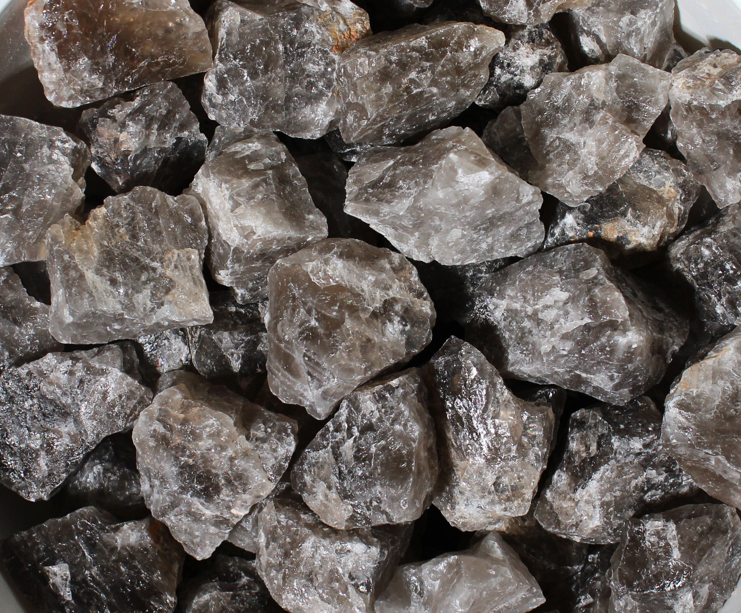 Smoky Quartz | Large Tumbling Rough Rock of Madagascar | 2"-3" Raw Crystals