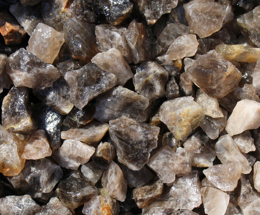 Smoky Quartz | Tumbling Rough | Madagascar