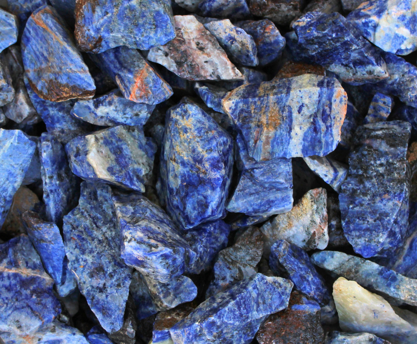 Sodalite "Granite" | Tumbling Rough