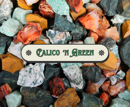 St. Patrick's Day Tumbling Mix | Tumbling Rough Rock Mix
