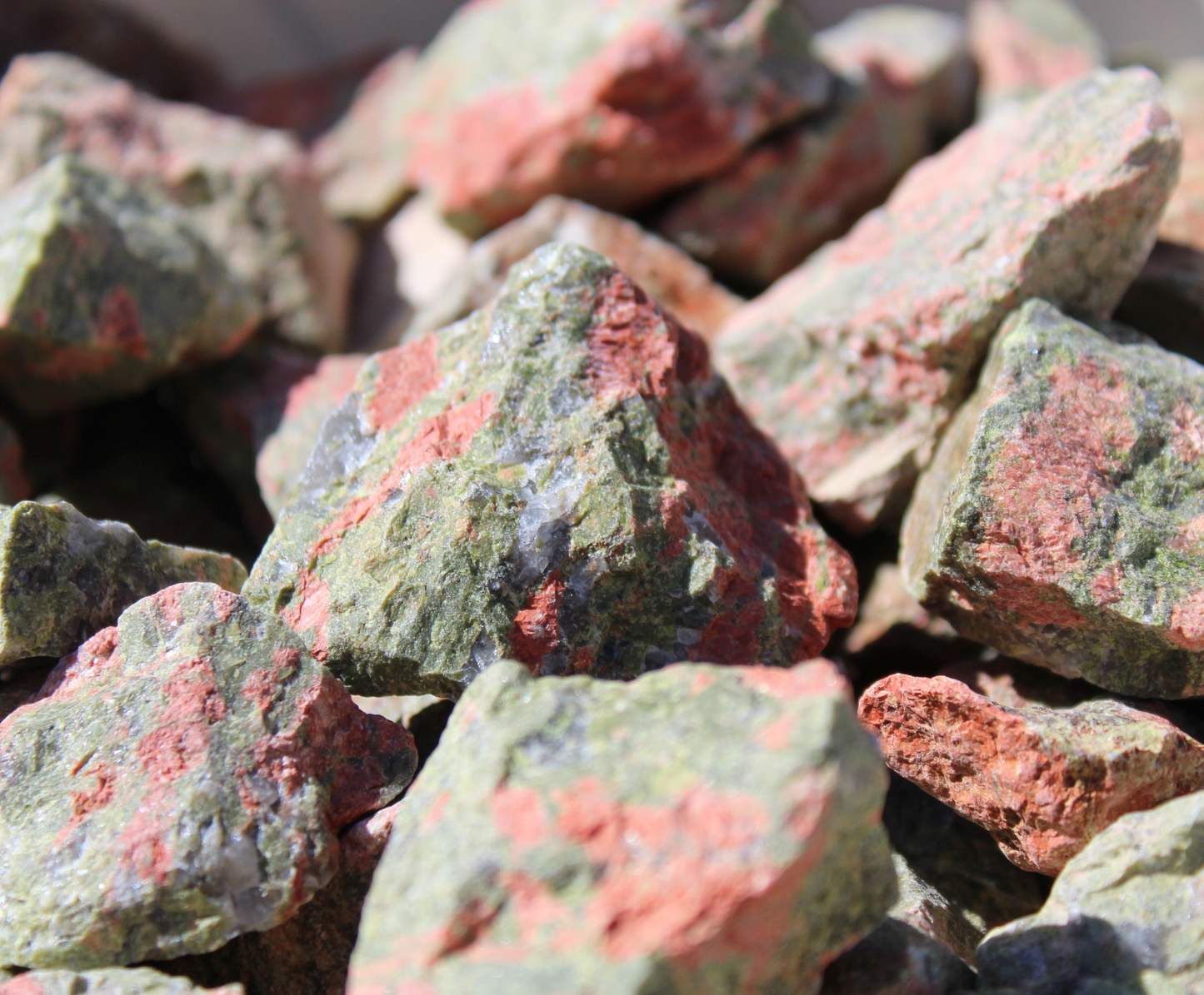 Unakite | Tumbling Rough