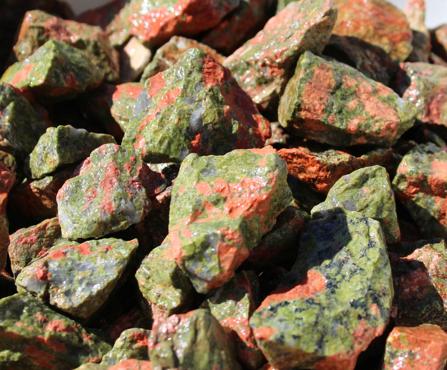 Unakite | Tumbling Rough