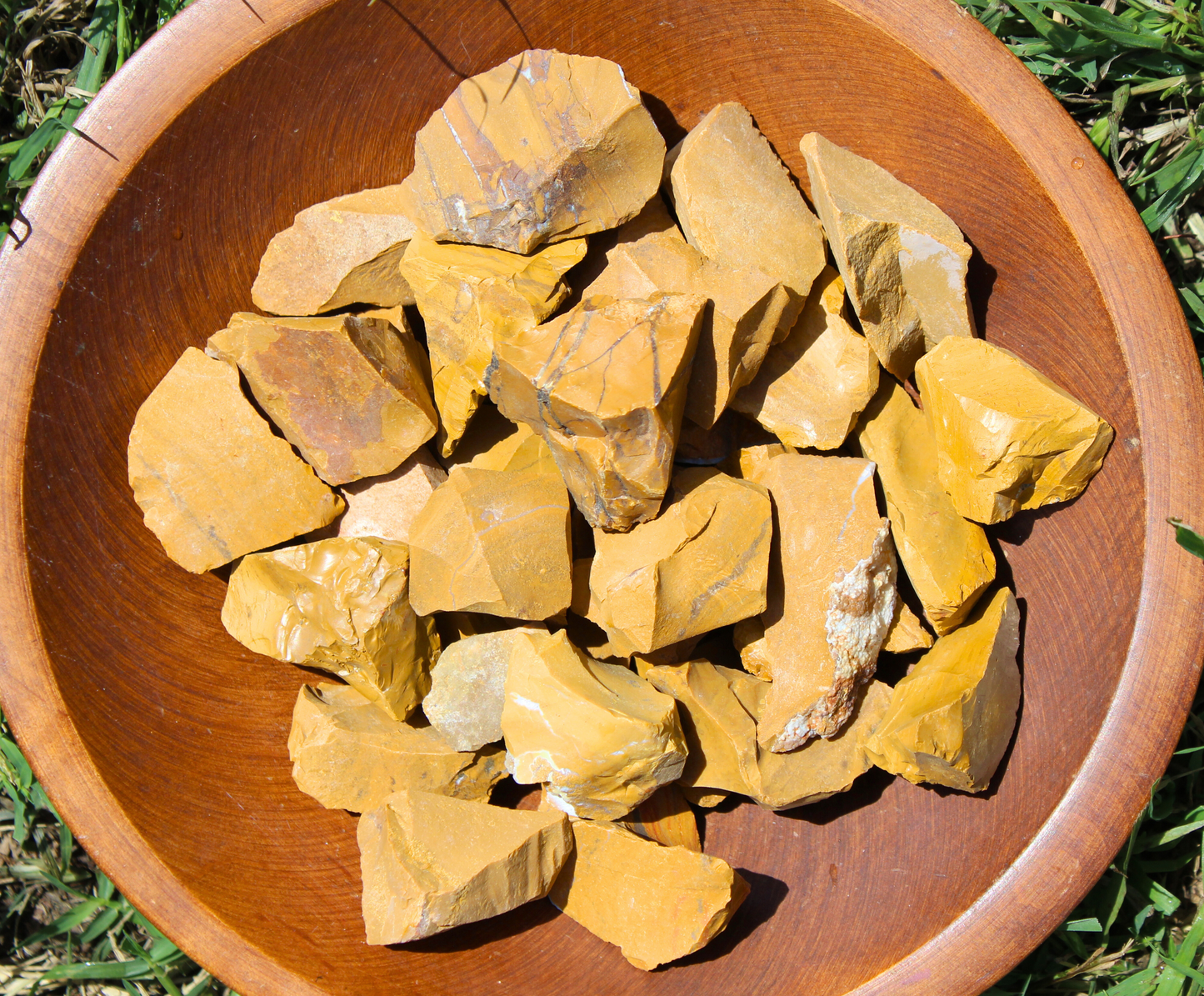 Yellow Jasper | Tumbling Rough