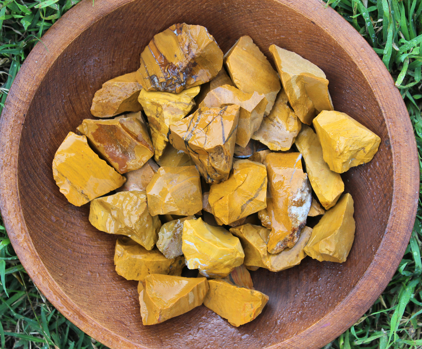 Yellow Jasper | Tumbling Rough
