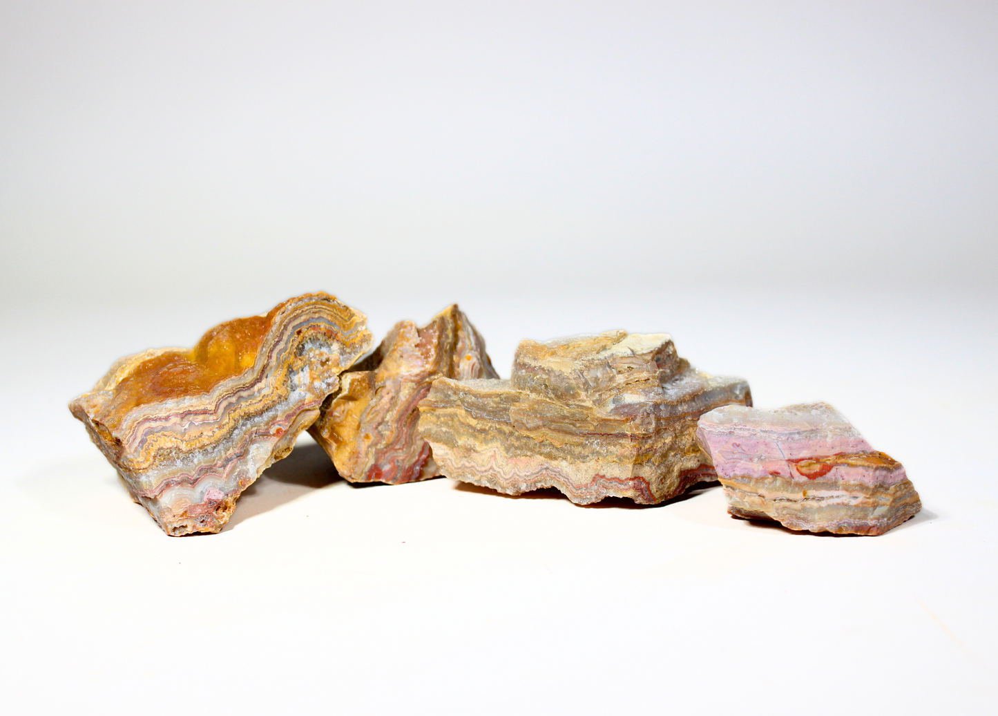 Yellow Lace Agate | Tumbling Rough