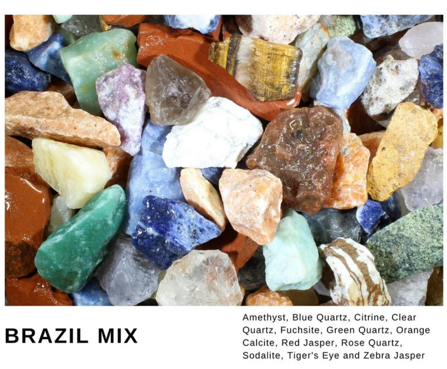 2 LB RAW CRYSTALS-You Pick 2-Wholesale Crystals