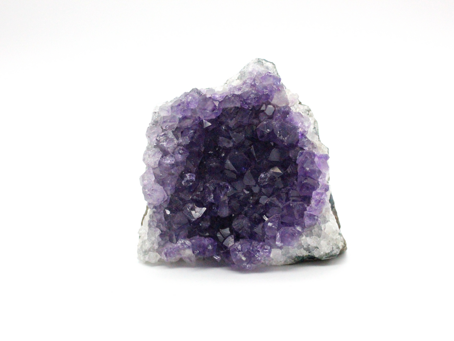 Standing Amethyst Cluster "A" Grade with Cut Base