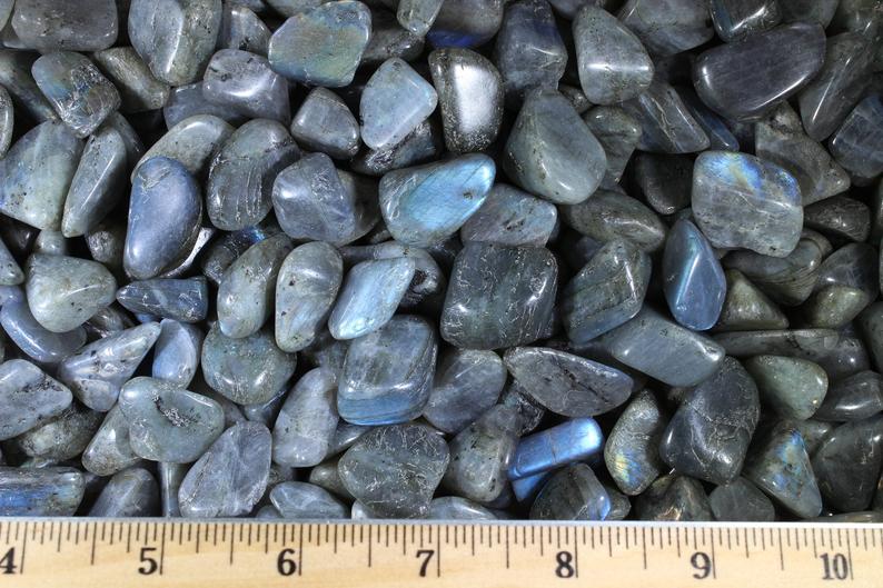 Labradorite Tumbled Stones-Tumbled Labradorite-Polished Labradorite-Tumbled Crystals-Tumbled Gemstones-Polished Rocks-Bulk Crystals