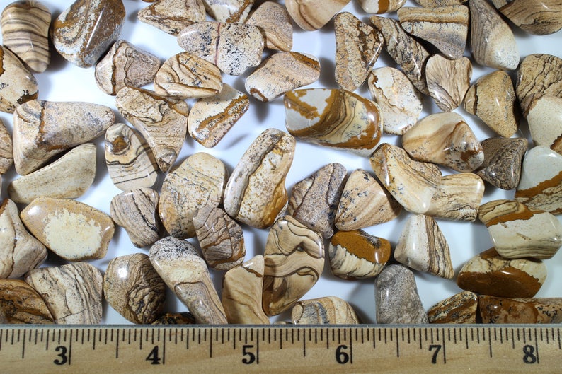 Picture Jasper Tumbled Gemstones