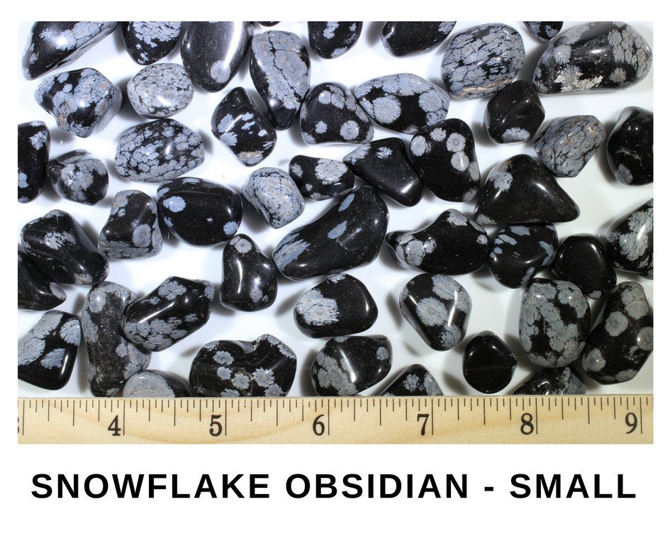 Snowflake Obsidian Tumbled Gemstones
