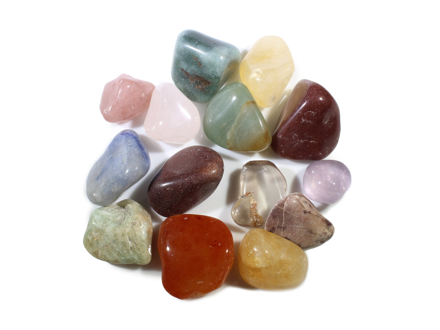 Large Tumbled Gemstones Brazil Mix