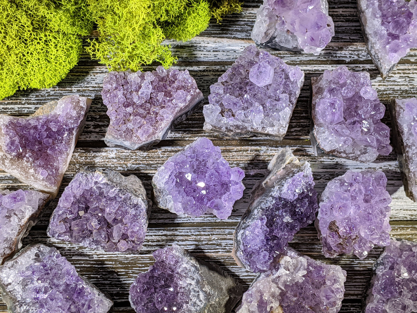 Amethyst Clusters - Fairy Purple