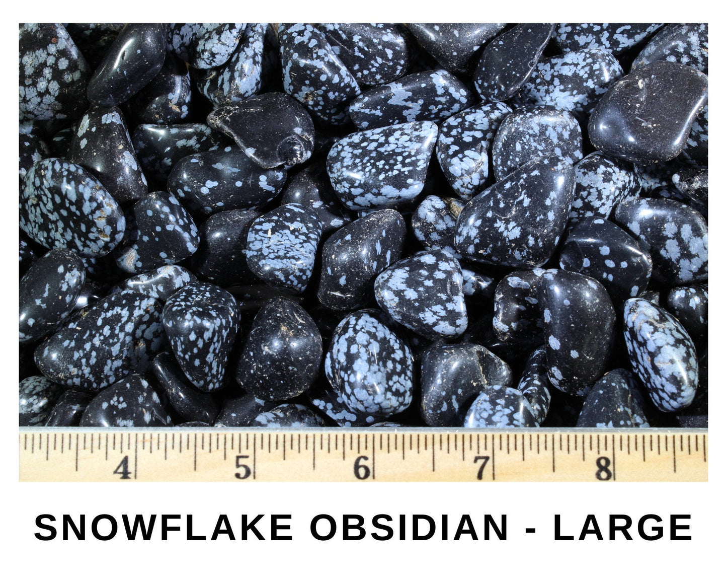 Snowflake Obsidian Tumbled Gemstones