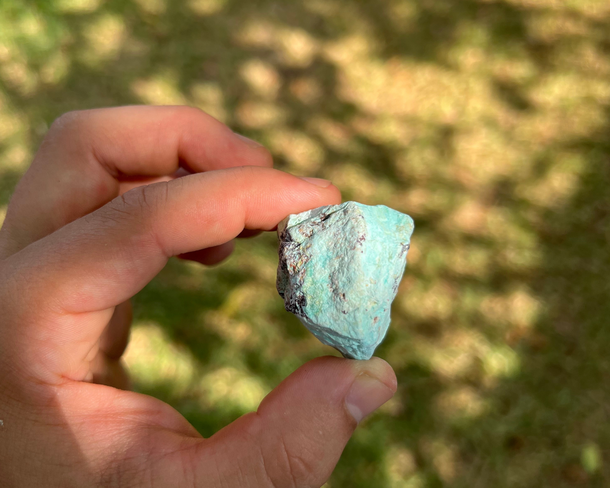 Turquoise Rough Rocks from Peru Raw Crystals ROCK AND TUMBLE