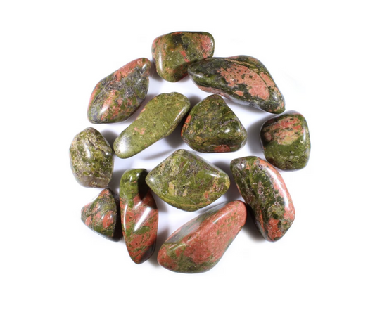 Unakite - Tumbled Gemstones from South Africa
