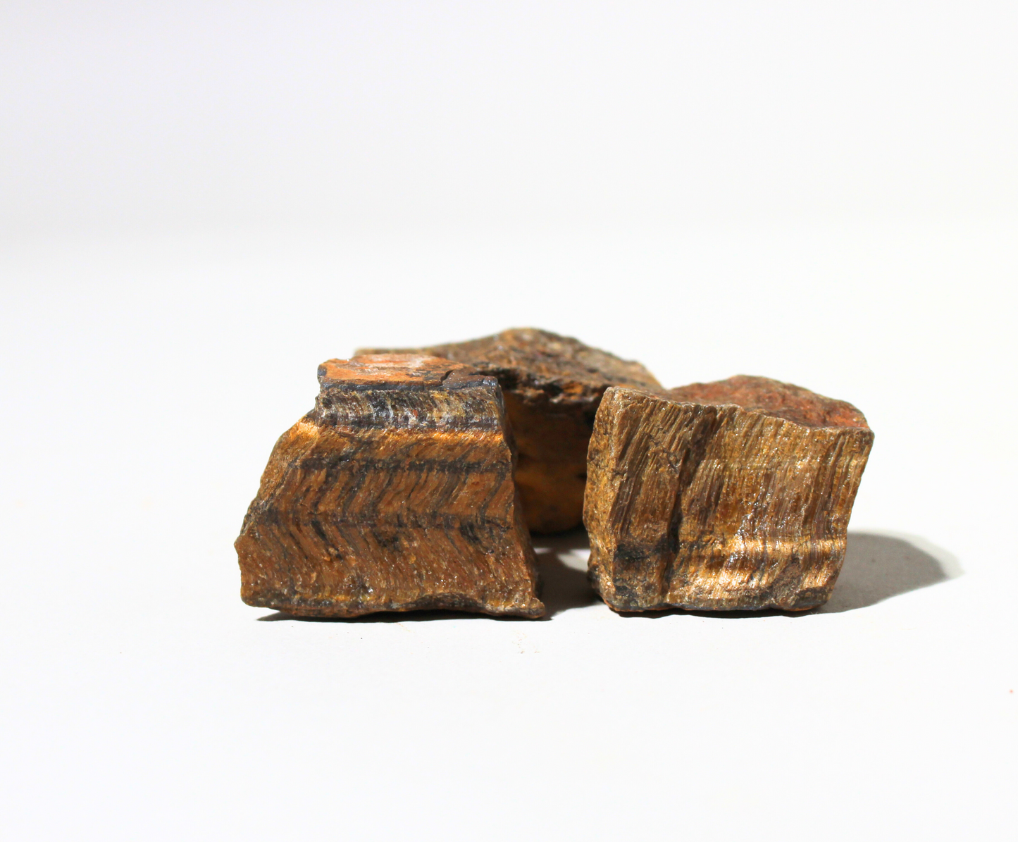 Gold Tiger's Eye | Tumbling Rough Rock from South Africa | 1-2" Raw Crystals