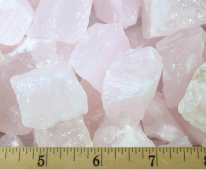 Pink Calcite | Rough Rocks from Pakistan | 1" - 2" Raw Crystals