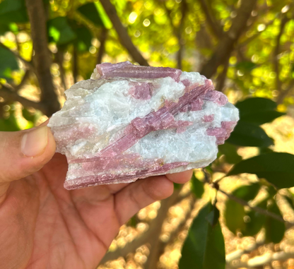 Pink Tourmaline | Raw Clusters from Brazil | Home Decor and Craft Materials