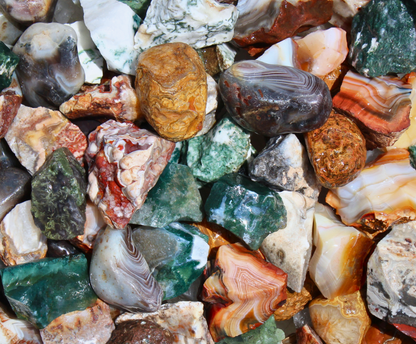 Agate Mix  | Tumbling Rough