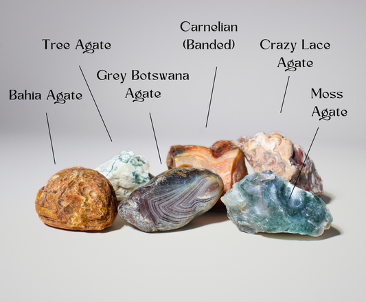 Agate Mix  | Tumbling Rough