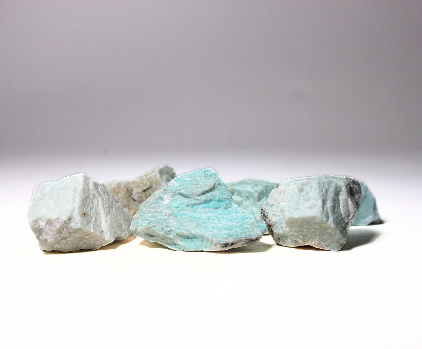 Amazonite | Tumbling Rough Rocks from Brazil | 1" - 2" Raw Crystals