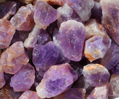 Amethyst | Large Tumbling Rough Rocks from Brazil | 2" - 3" Raw Crystals