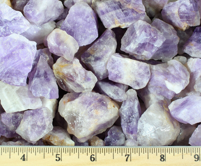 Amethyst | Tumbling Rough Rocks from Madagascar | 1" - 2"| Raw Crystals