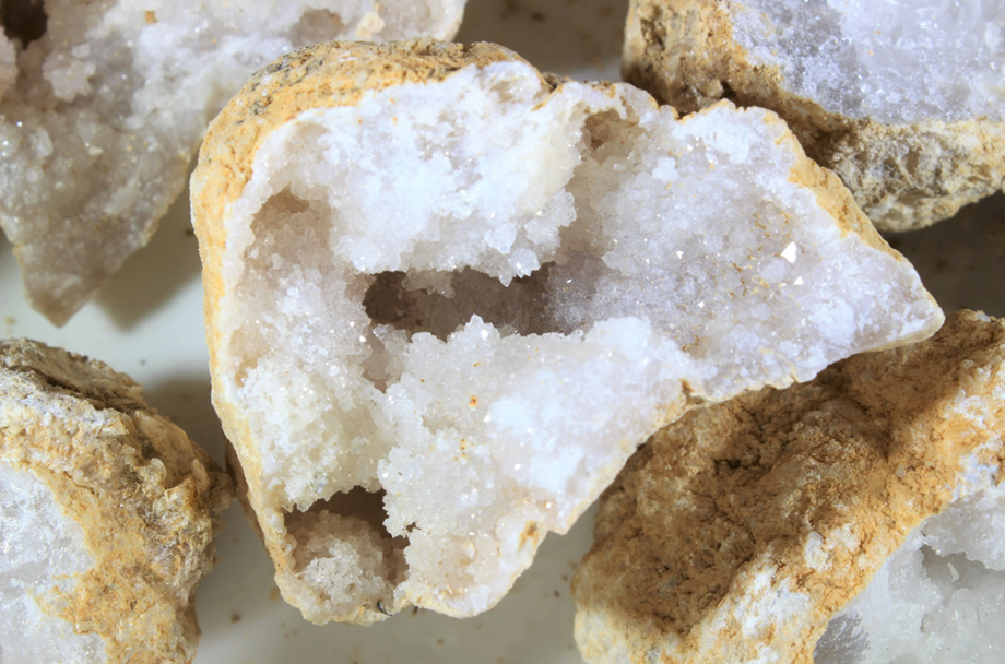 Break Your Own Geode | Crackable Quartz Clusters from Mexico | 2" - 4" Raw Crystals