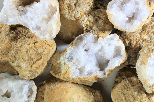 Break Your Own Geode | Crackable Quartz Clusters from Mexico | 2" - 4" Raw Crystals