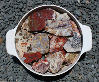 Assorted Slabs | Agates | Lapidary Rough