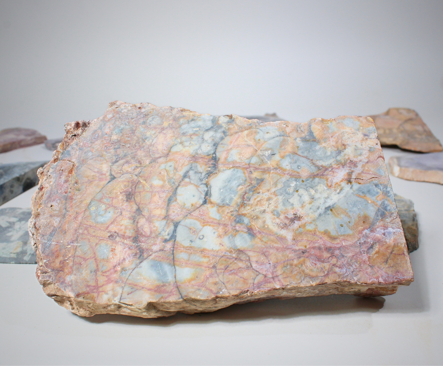 Assorted Slabs | Jasper, Rhyolite & Minerals | Lapidary Rough