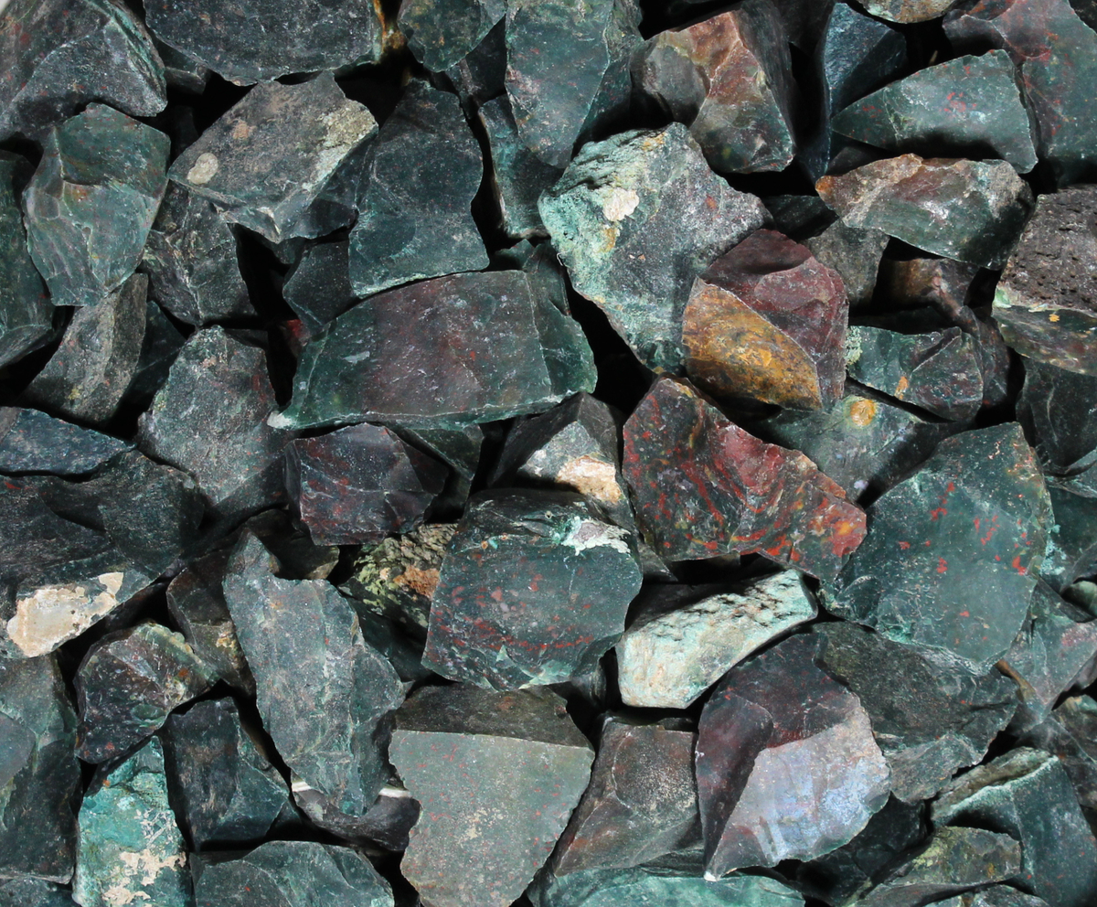 Bloodstone | South Africa | Tumbling Rough