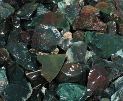 Bloodstone | South Africa | Tumbling Rough