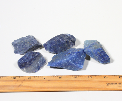 Blue Aventurine | Oiled | Tumbling Rough