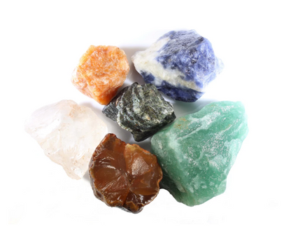 Brazil Mix Rocks 3 - 11 LBS Brazil Mix | Tumbling Rough Rocks from Brazil | Wholesale R ...