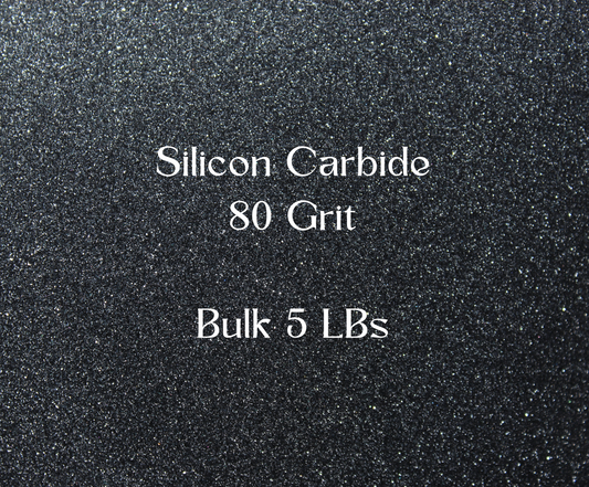 Silicon Carbide 80 Grit | 5 LBs | Stage 1