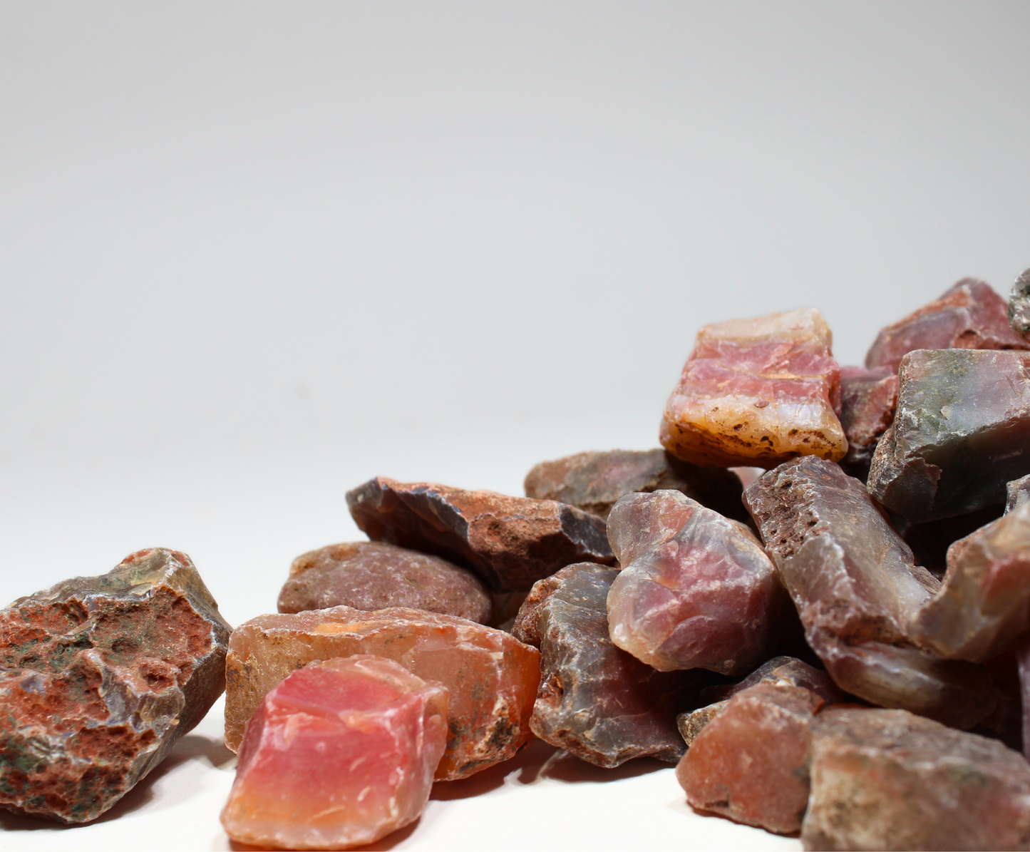 Red Carnelian | Tumbling Rough from India