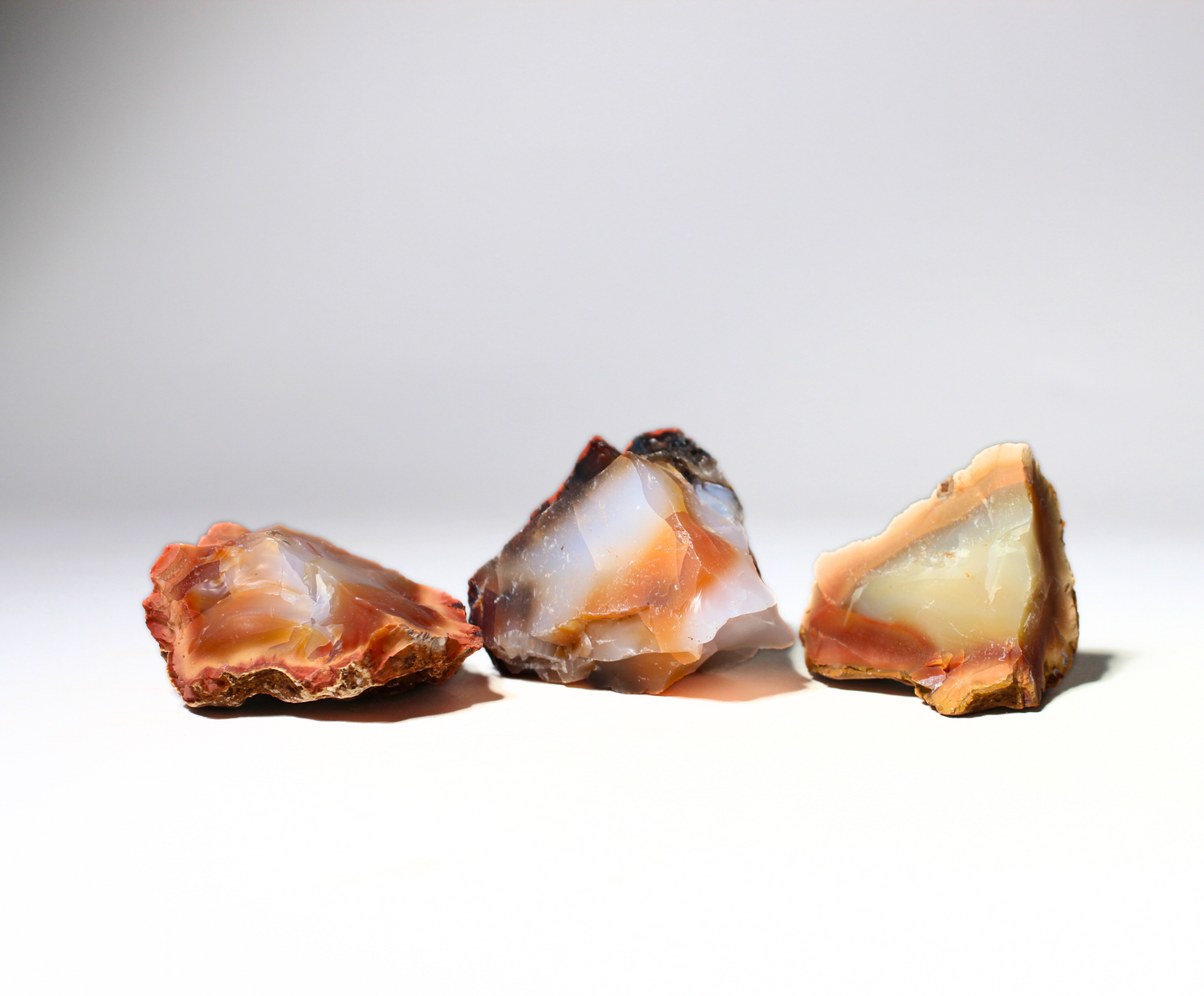 Carnelian | Large Tumbling Rough Rocks from Madagascar | 1.5" - 2.5" Raw Crystal