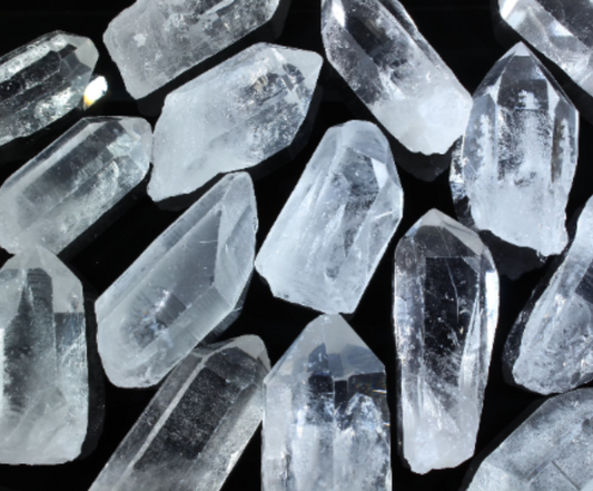 Clear Quartz Points | Raw Bulk Crystals