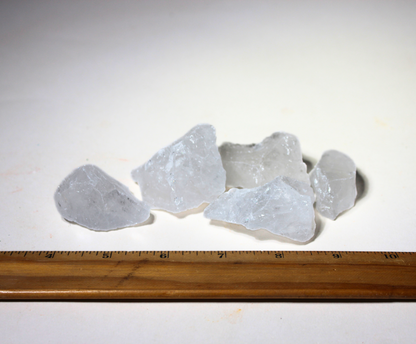 Clear Quartz | Tumbling Rough Rocks from Brazil | 1" - 2" Raw Crystals