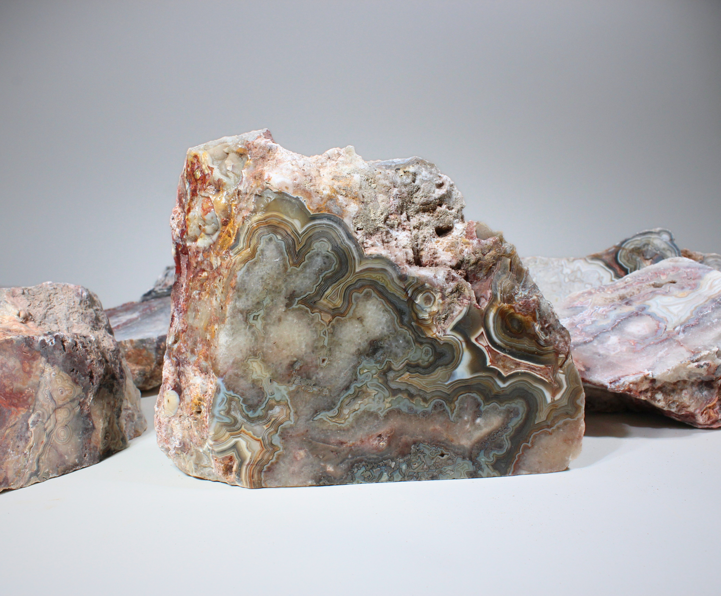 Crazy Lace Agate | Offcuts | Center & Edge Pieces