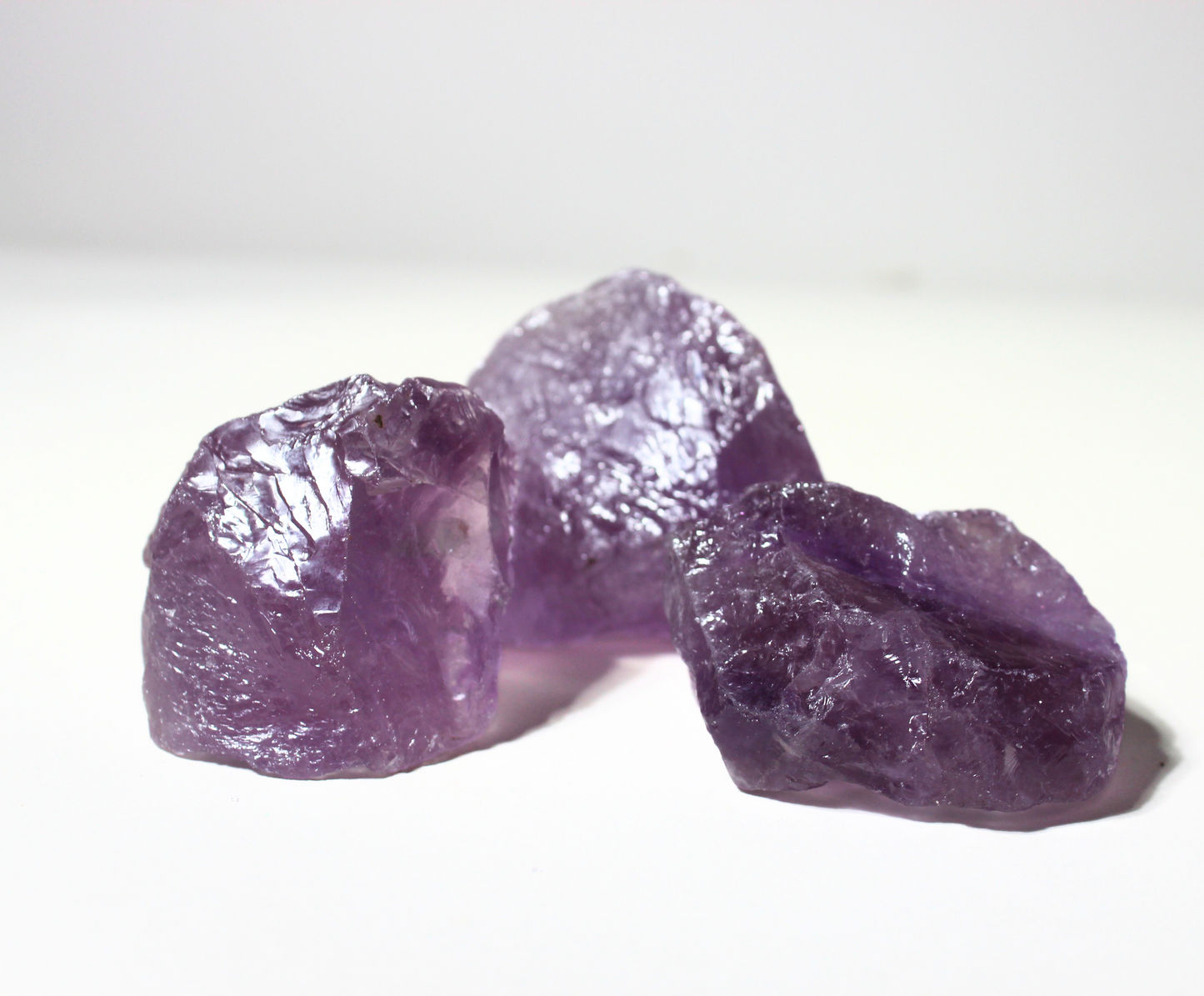 Amethyst | "A" Grade Tumbling Rough Rocks from Brazil | 2" - 3" Raw Crystals